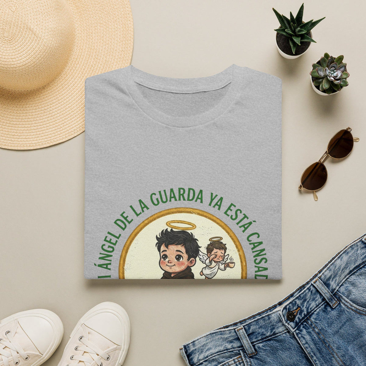 Mi Angel de la Guarda ya esta Cansado T-Shirt