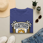 La bendicion tiene poder Escudo de Carrera T-Shirt