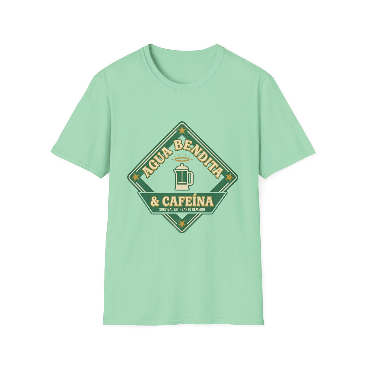 Agua Bendita y Cafeina T-Shirt