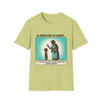La Bendicion de Mama fondo azul T-Shirt