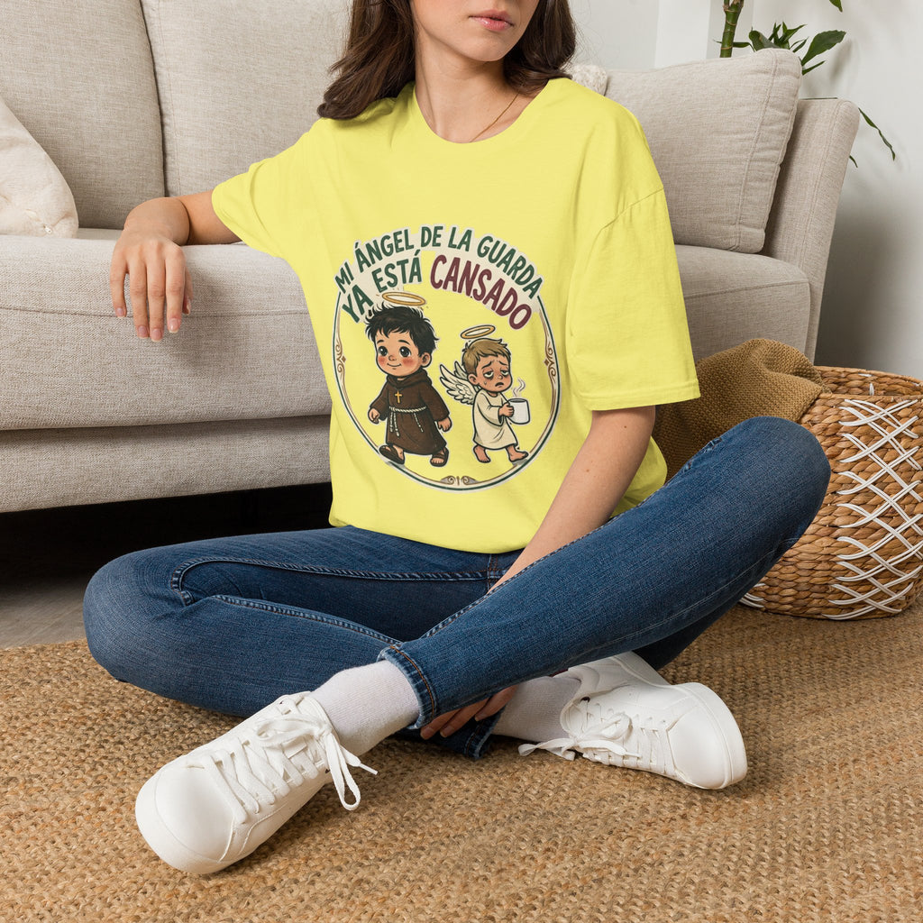 Mi Angel de la Guarda ya esta Cansado T-Shirt