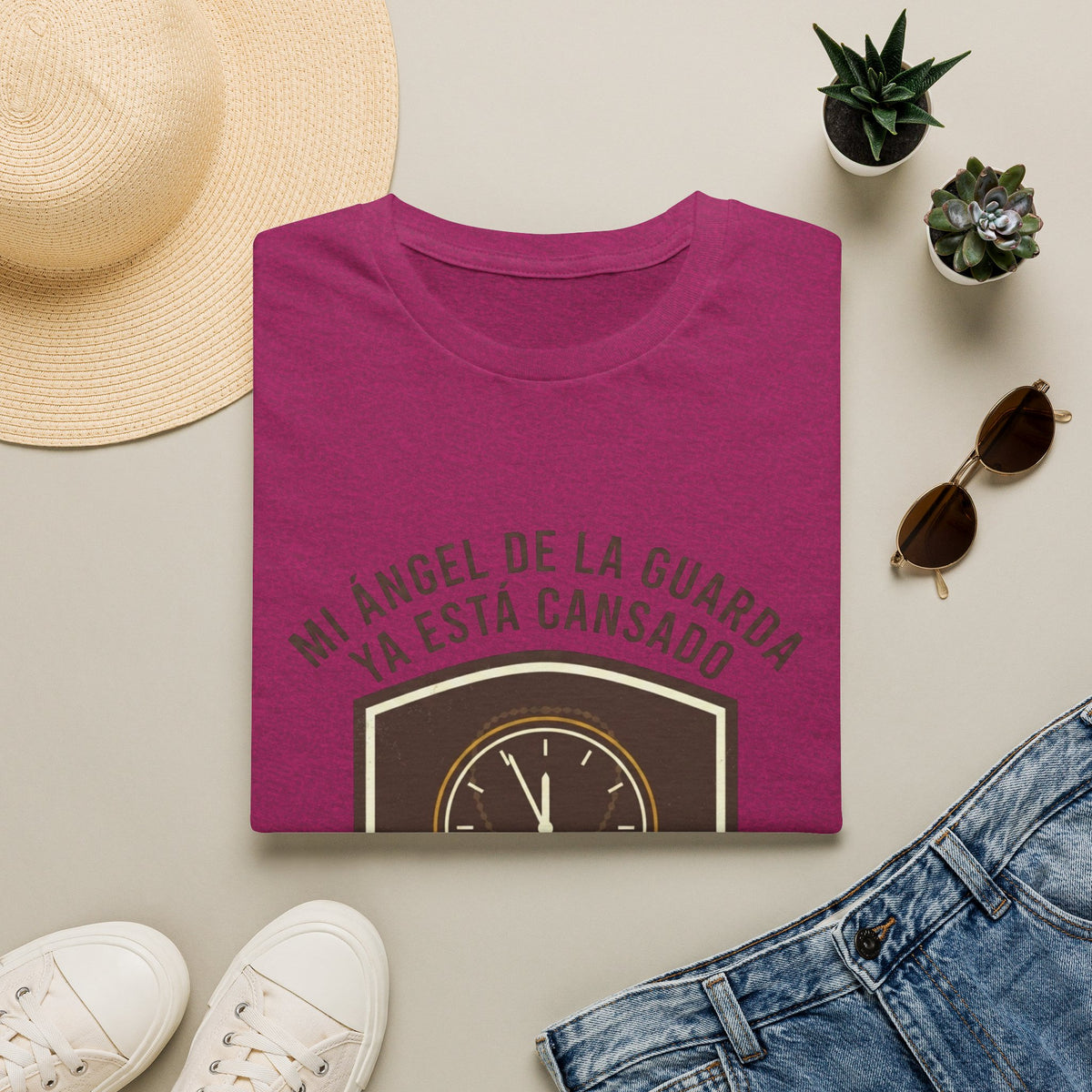 Mi Angel de la Guarda ya esta Cansado T-Shirt