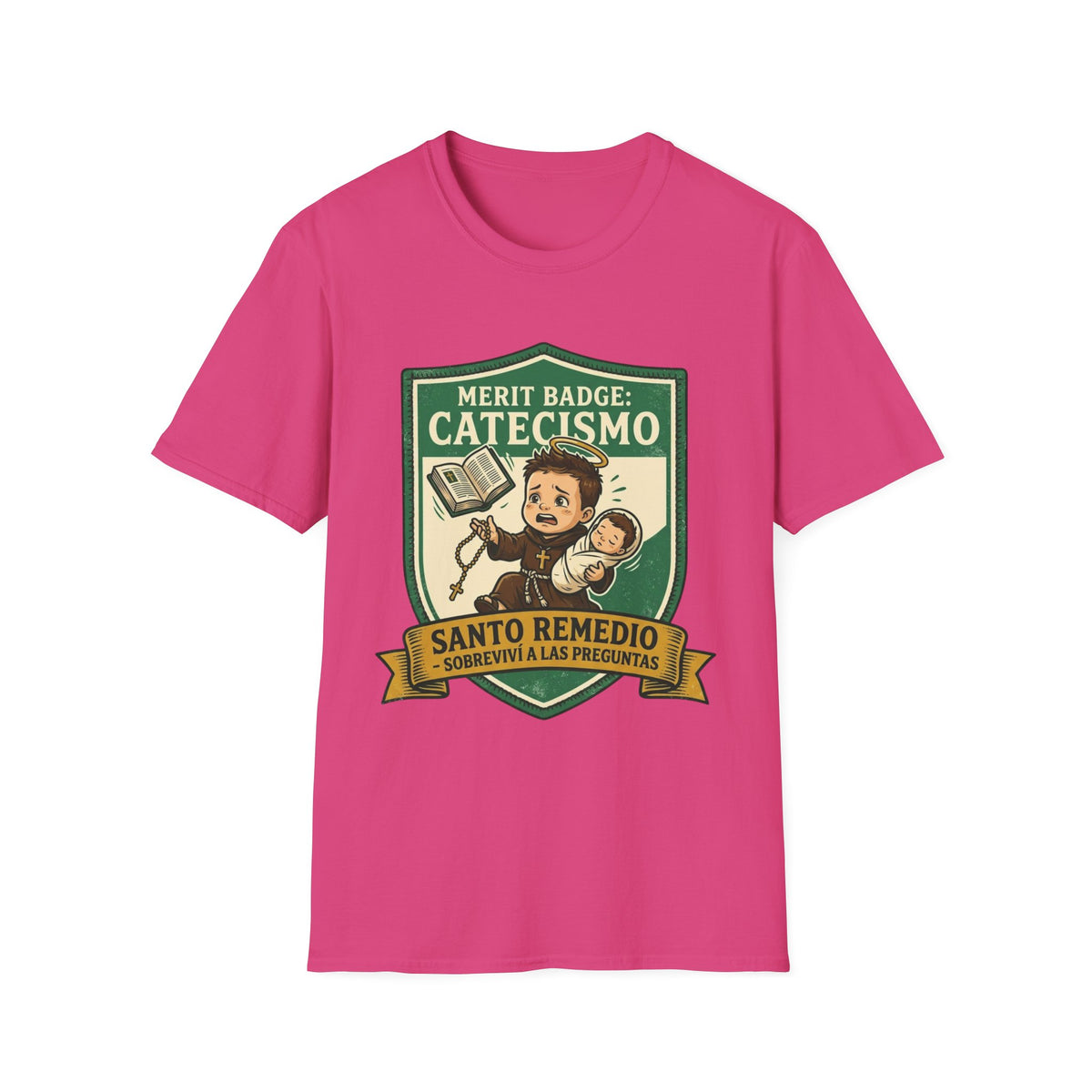 Catecismo Badge T-Shirt