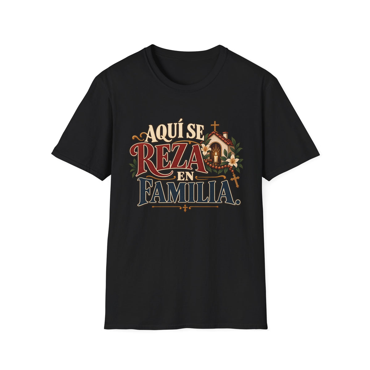 Se Reza en Familia T-Shirt