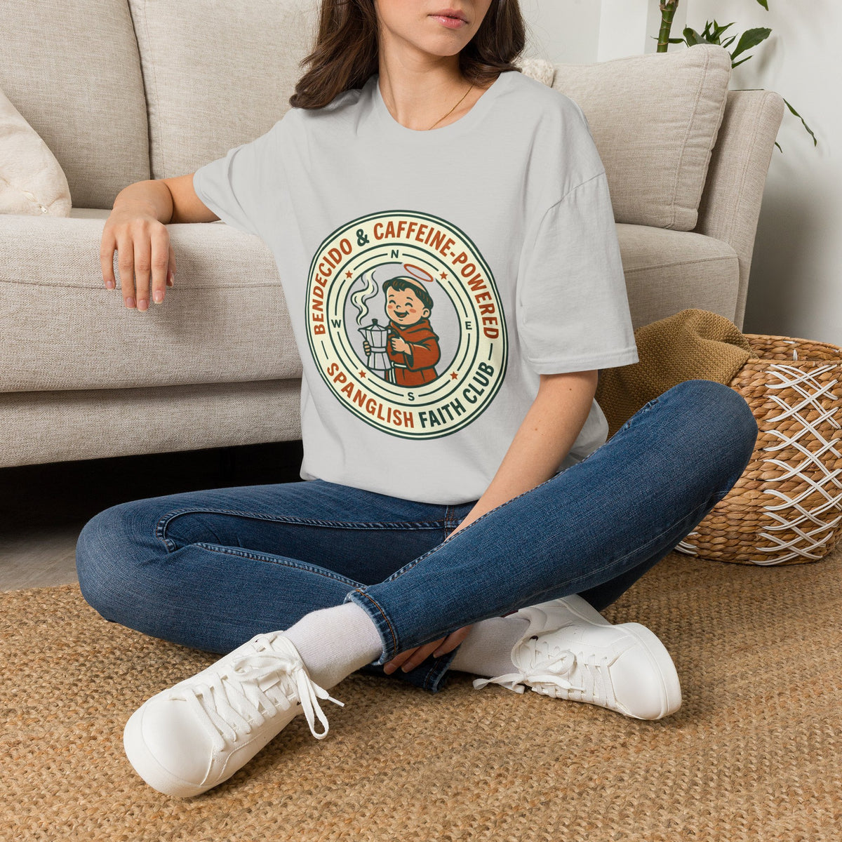 Bendecido & Caffeine Powered T-Shirt