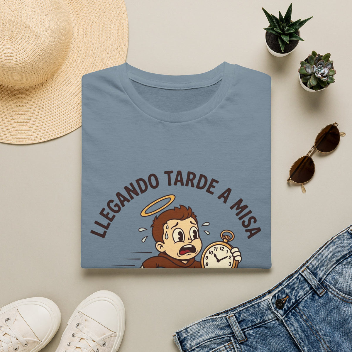 Llegando tarde a Misa, pero Llegue T-Shirt