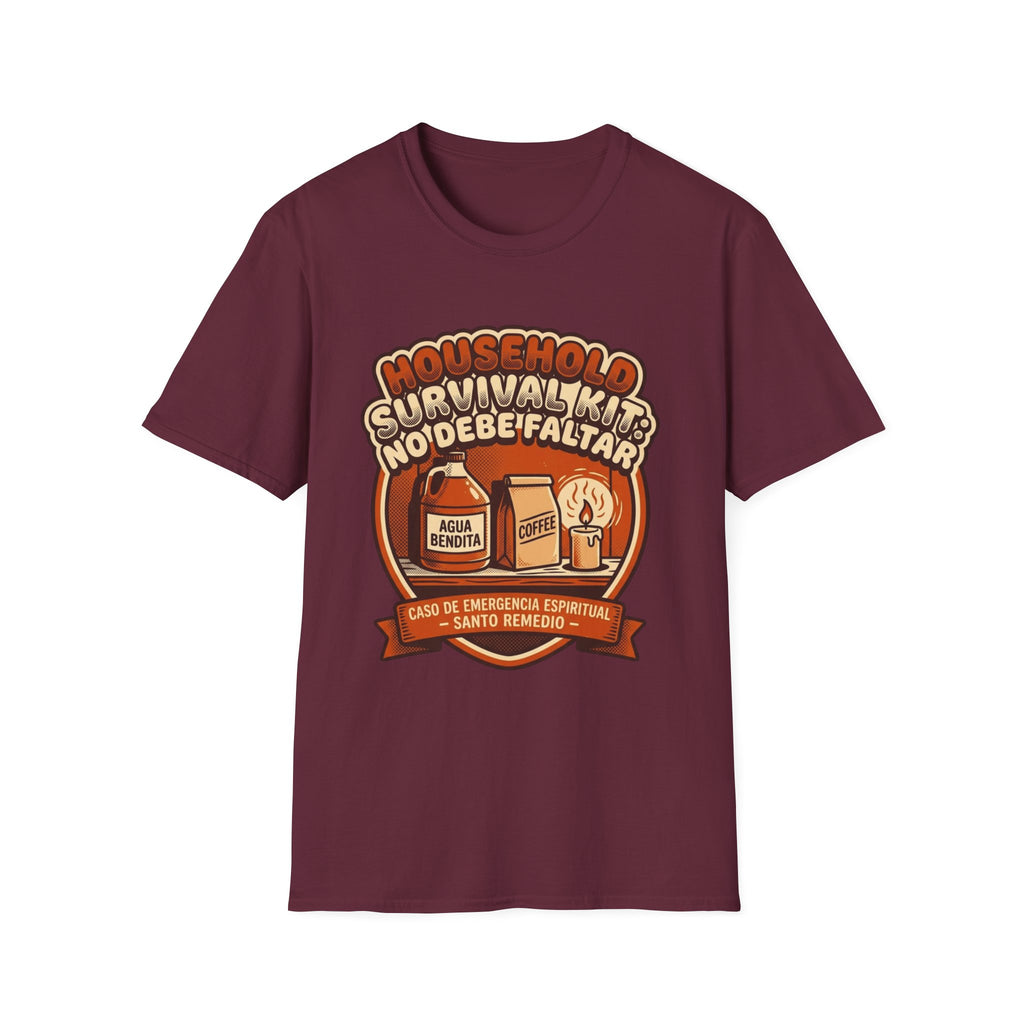 Agua Bendita y Coffee Survival Kit T-Shirt