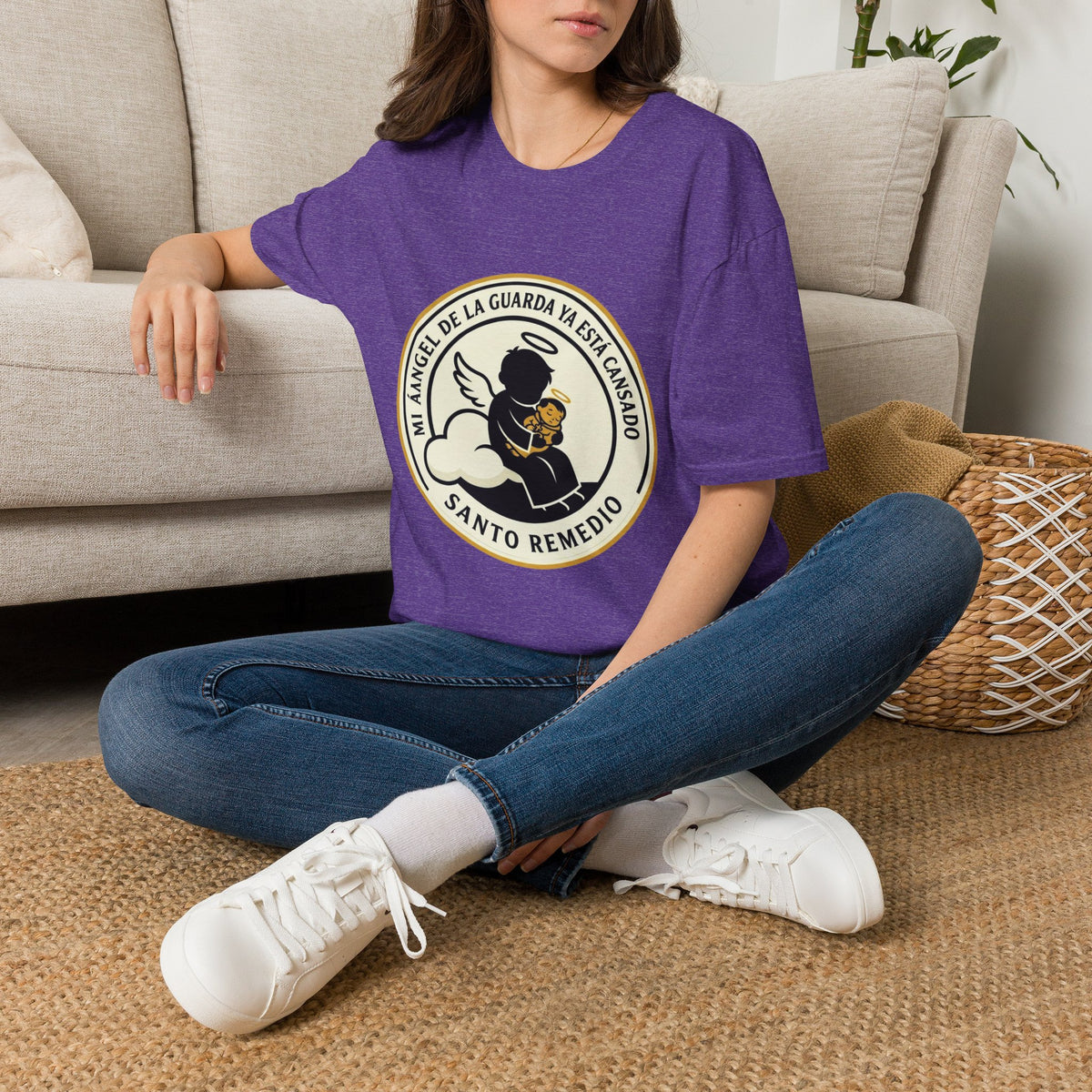 Mi Angel de la Guarda ya esta Cansado T-Shirt