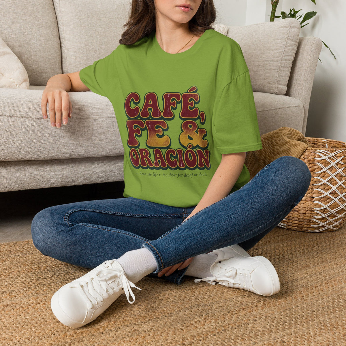 Cafe, Fe y Oracion T-Shirt