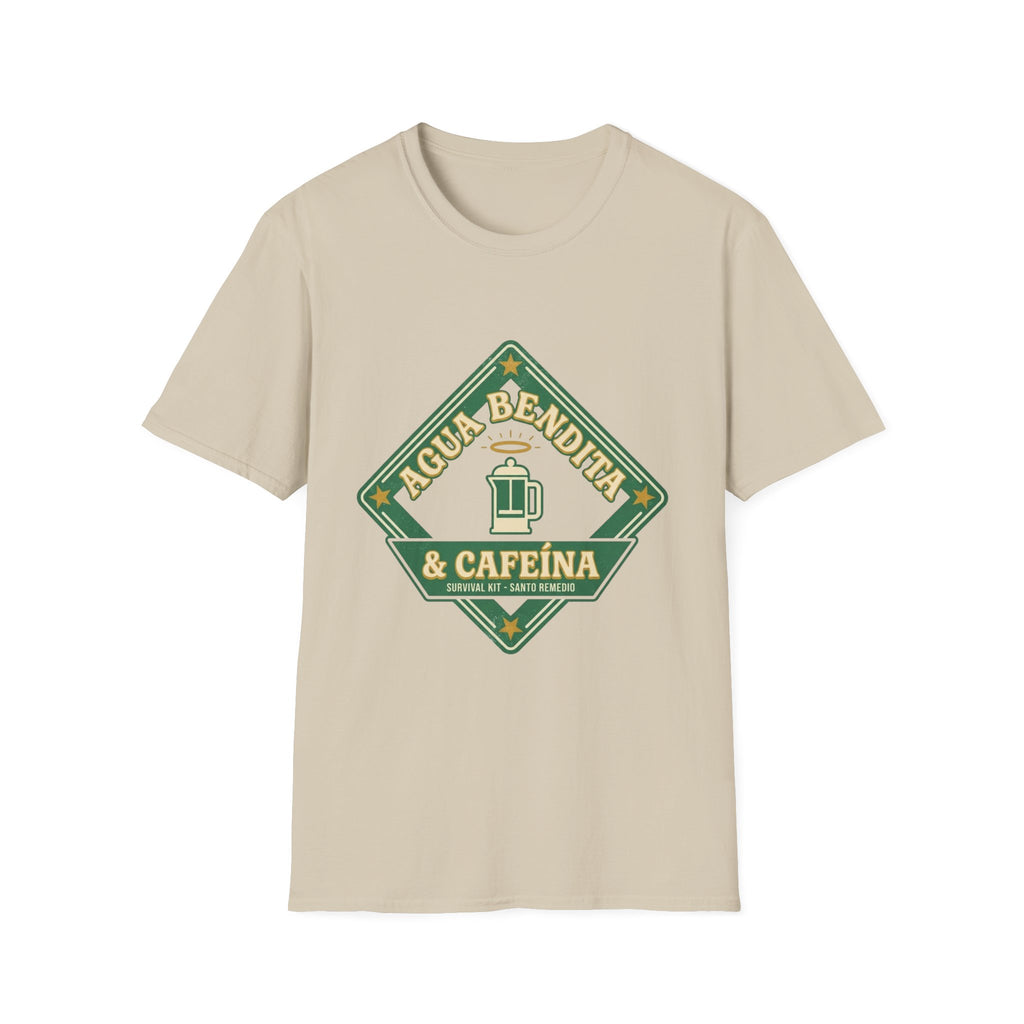 Agua Bendita y Cafeina T-Shirt