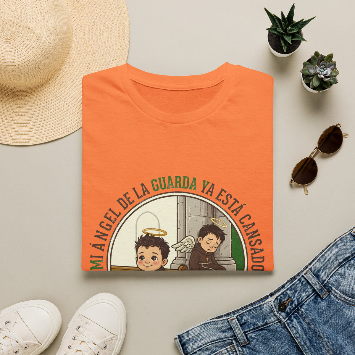 Mi Angel de la Guarda ya esta Cansado T-Shirt