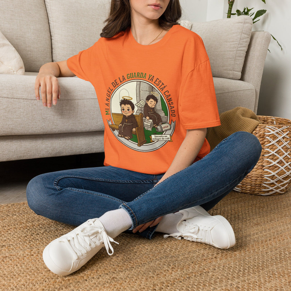 Mi Angel de la Guarda ya esta Cansado T-Shirt