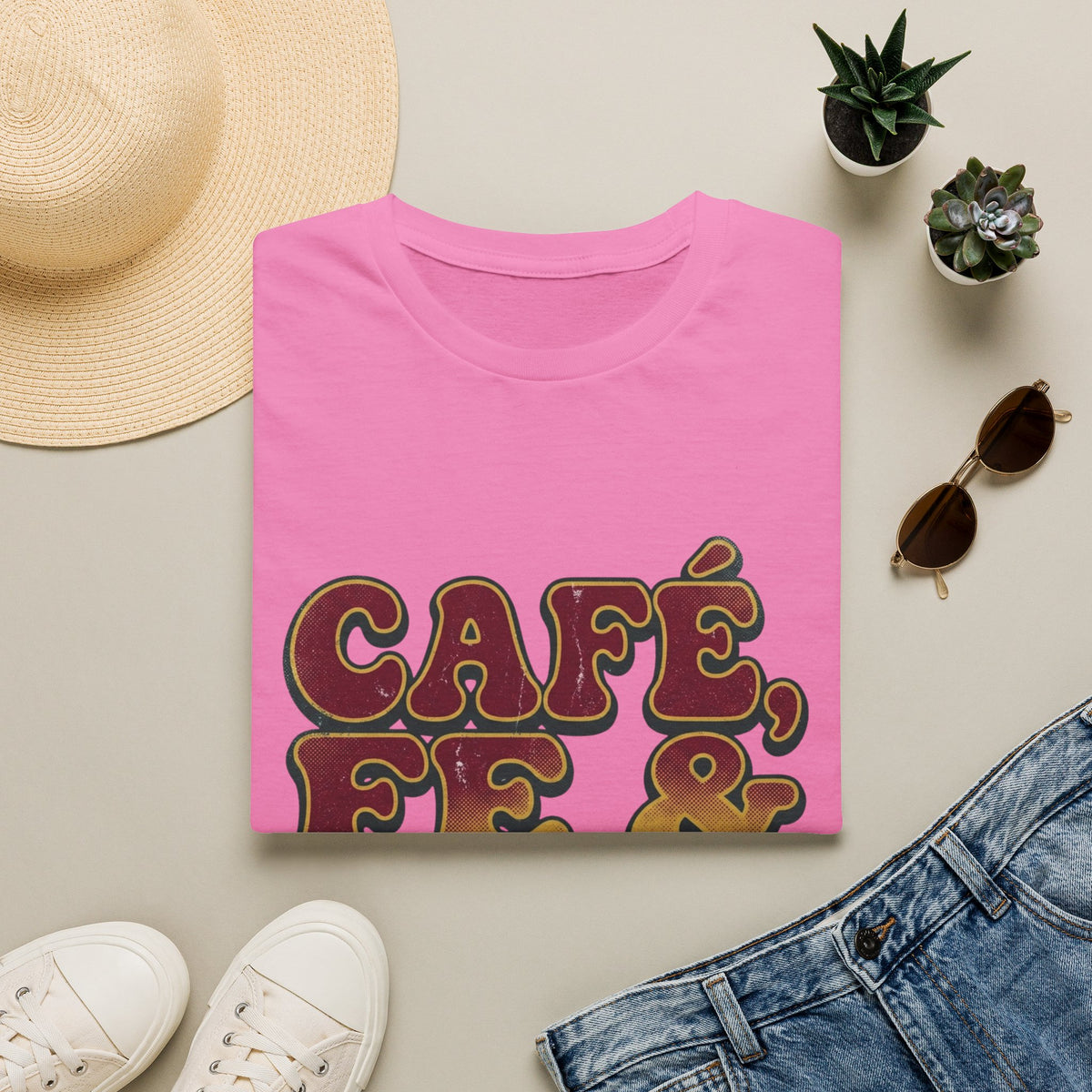 Cafe, Fe y Oracion T-Shirt