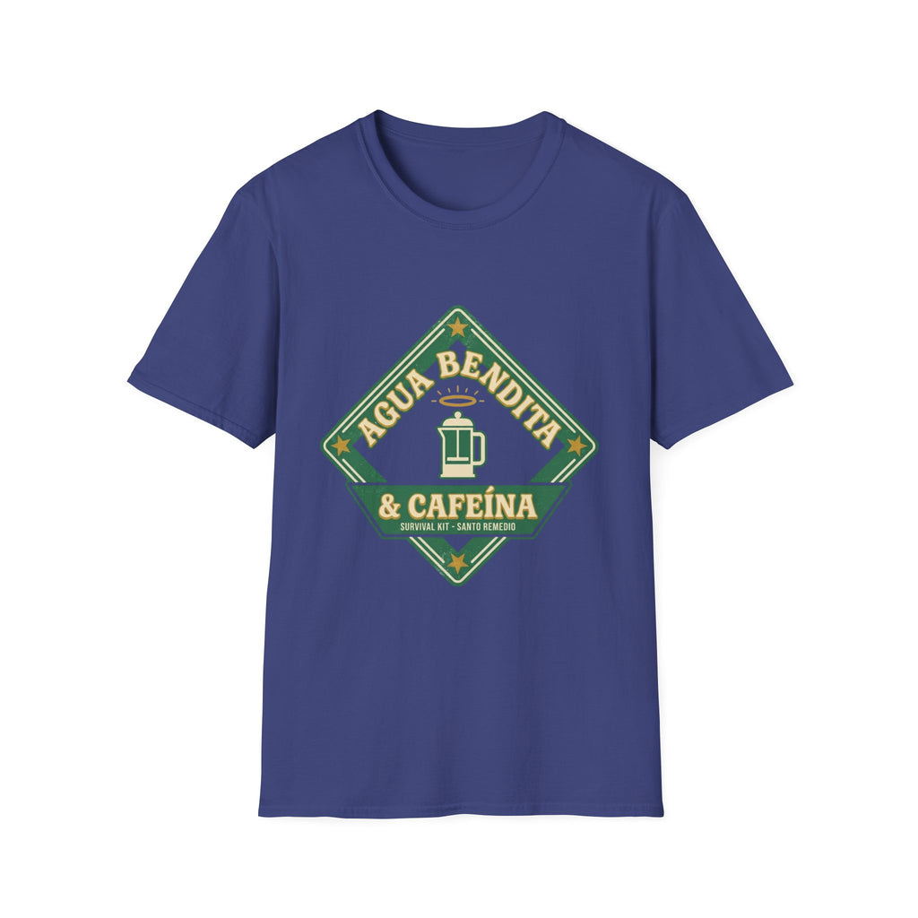 Agua Bendita y Cafeina T-Shirt