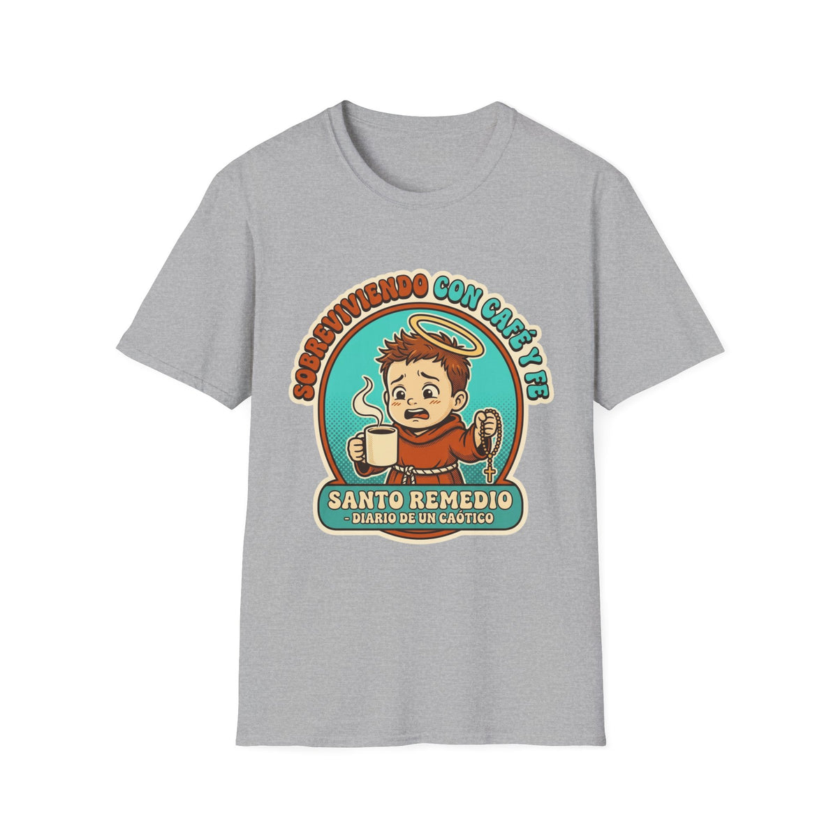 sobreviviendo con Cafe y Fe T-Shirt