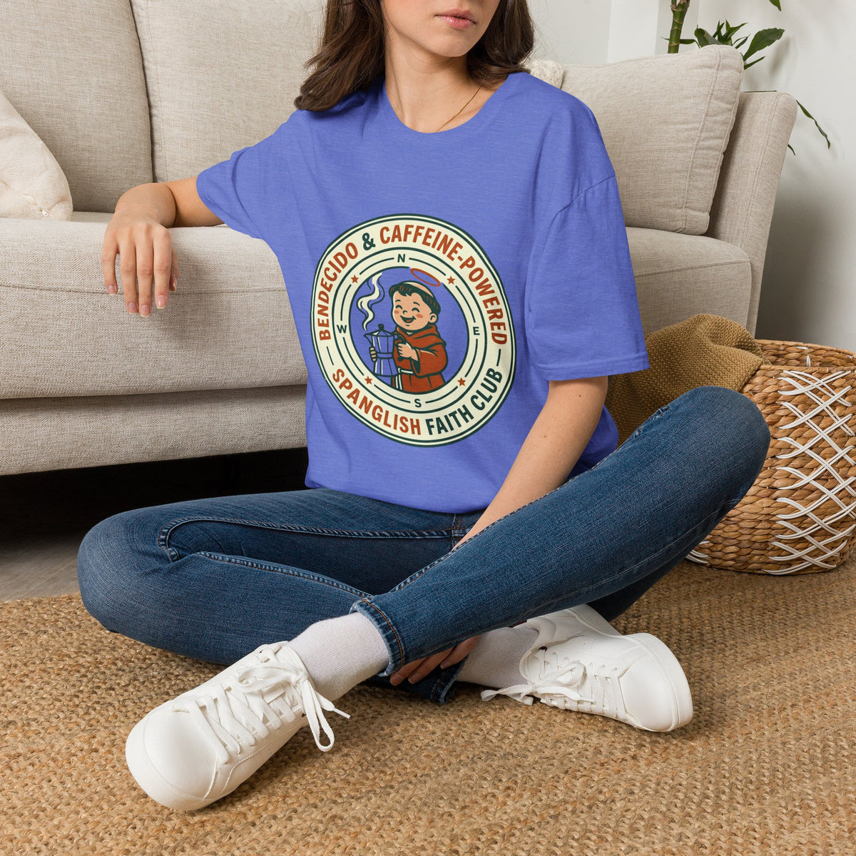 Bendecido & Caffeine Powered T-Shirt