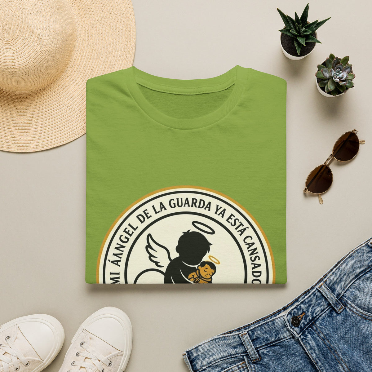 Mi Angel de la Guarda ya esta Cansado T-Shirt