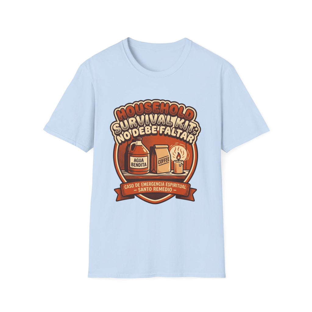 Agua Bendita y Coffee Survival Kit T-Shirt