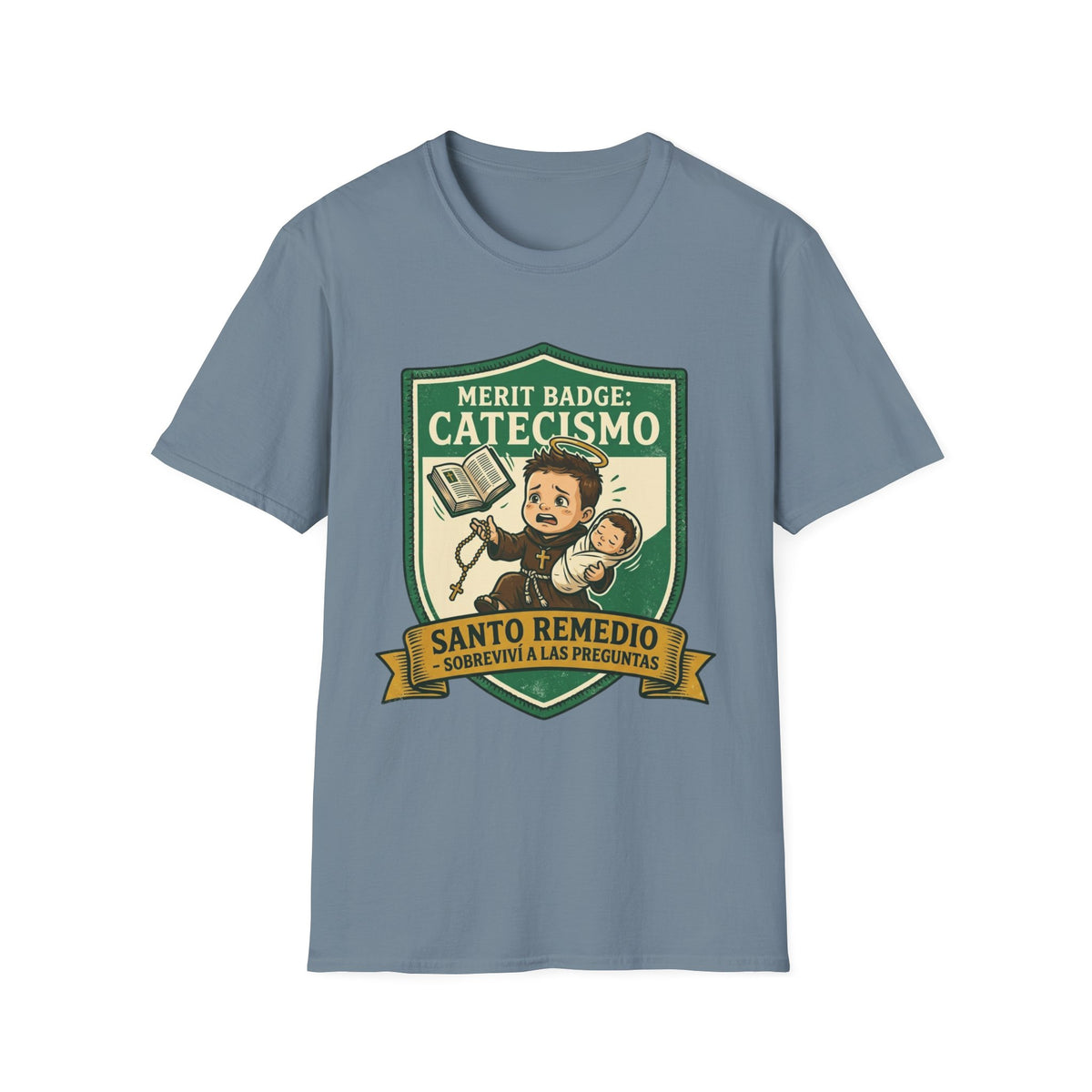 Catecismo Badge T-Shirt