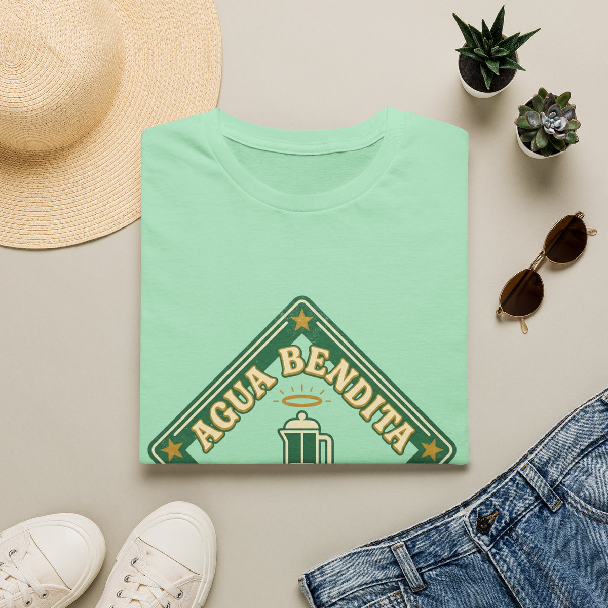Agua Bendita y Cafeina T-Shirt