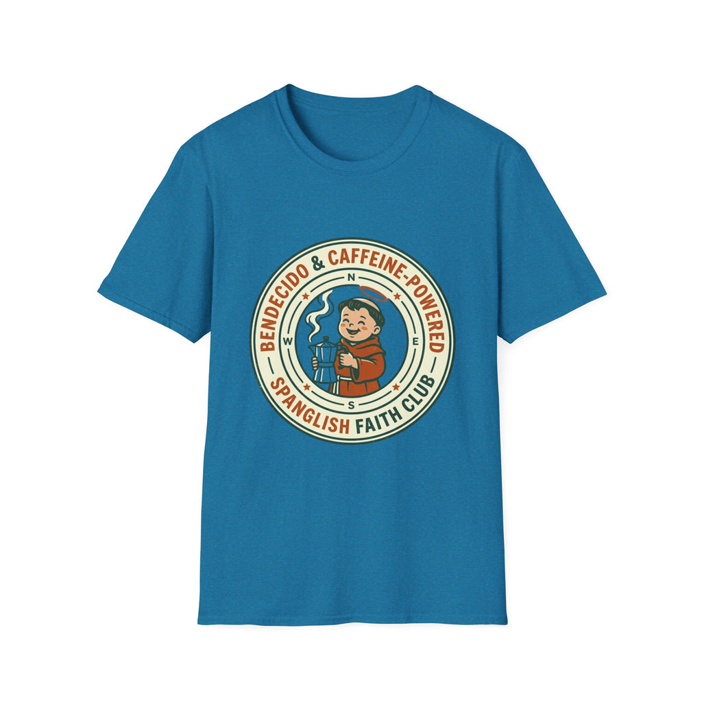 Bendecido & Caffeine Powered T-Shirt
