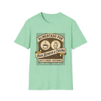Alimentado por Agua Bendita y Cafeina T-Shirt
