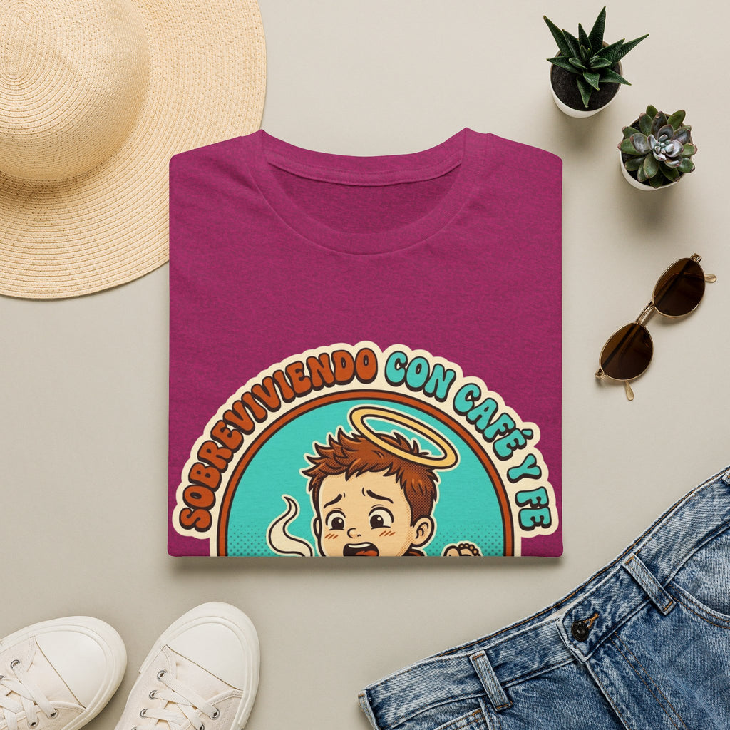 sobreviviendo con Cafe y Fe T-Shirt