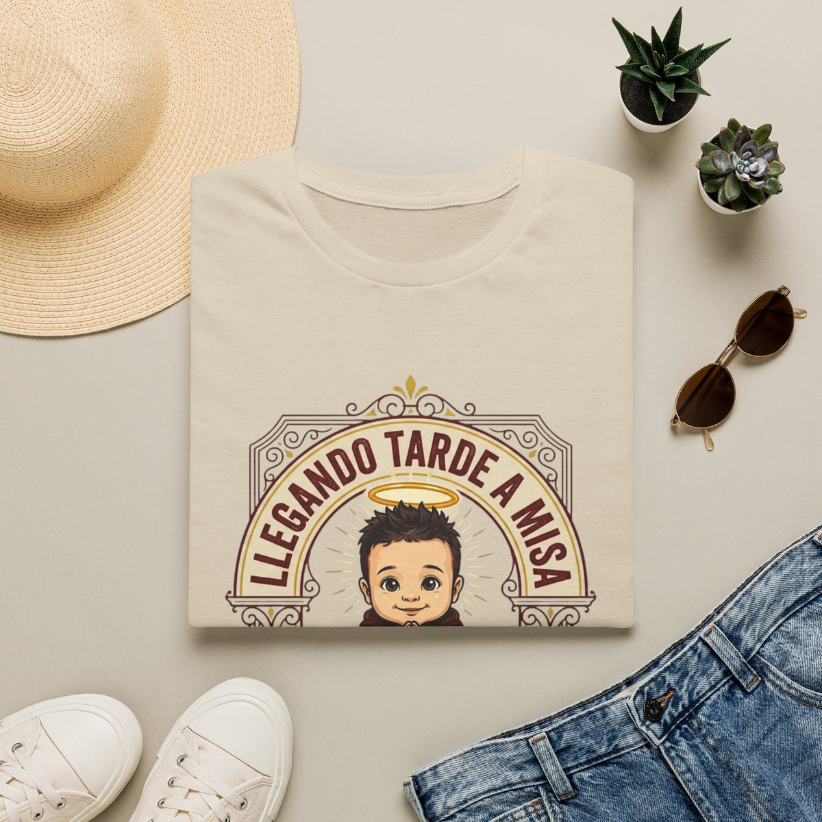 Llegando tarde a Misa pero Llegue T-Shirt