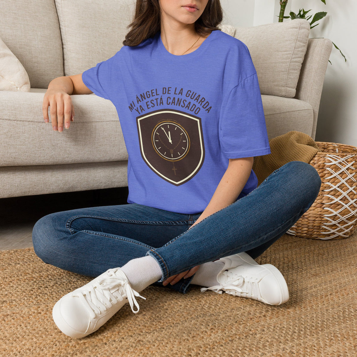 Mi Angel de la Guarda ya esta Cansado T-Shirt