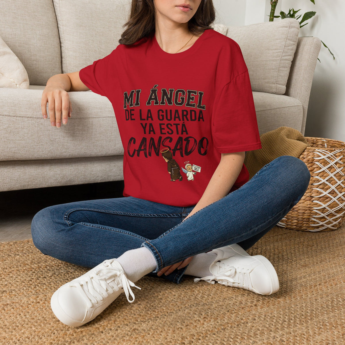 Mi Angel de la Guarda ya esta Cansado T-Shirt
