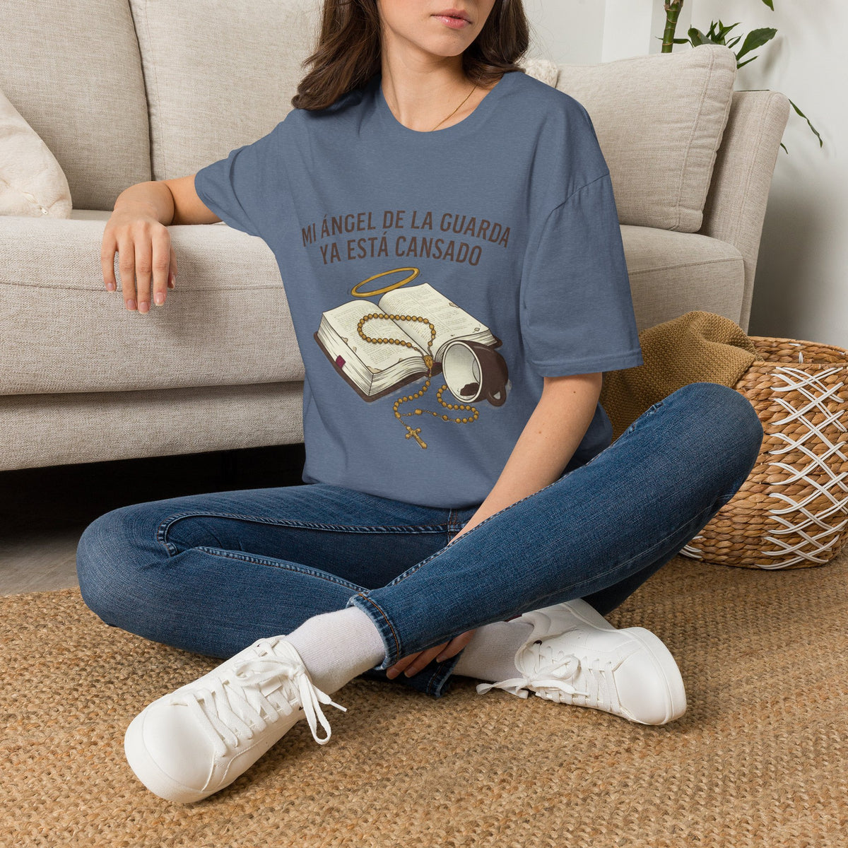 Mi Angel de la Guarda ya esta Cansado T-Shirt