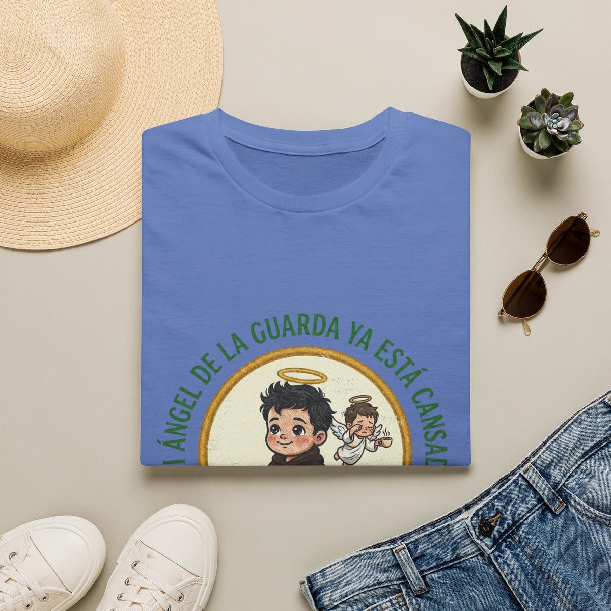Mi Angel de la Guarda ya esta Cansado T-Shirt