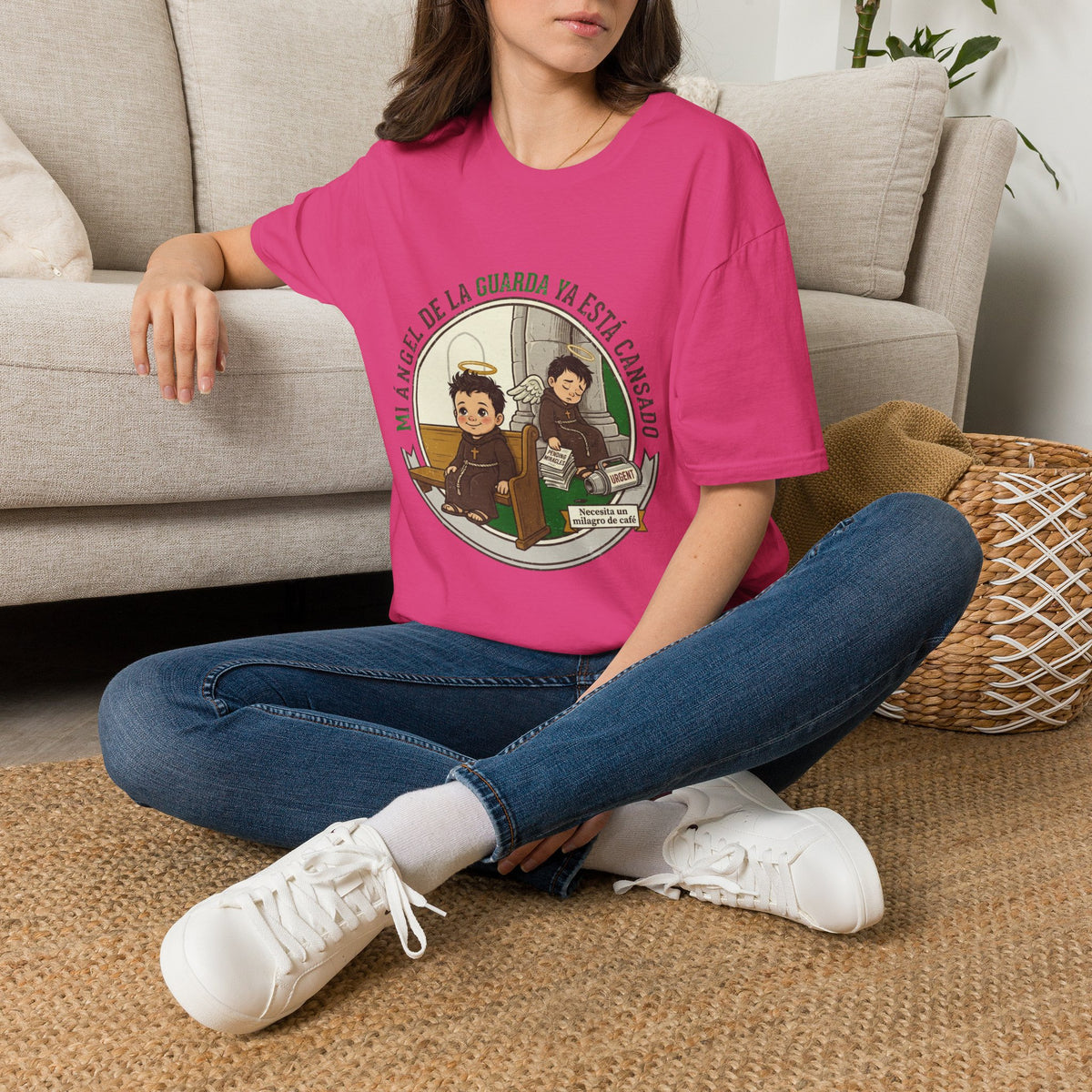 Mi Angel de la Guarda ya esta Cansado T-Shirt