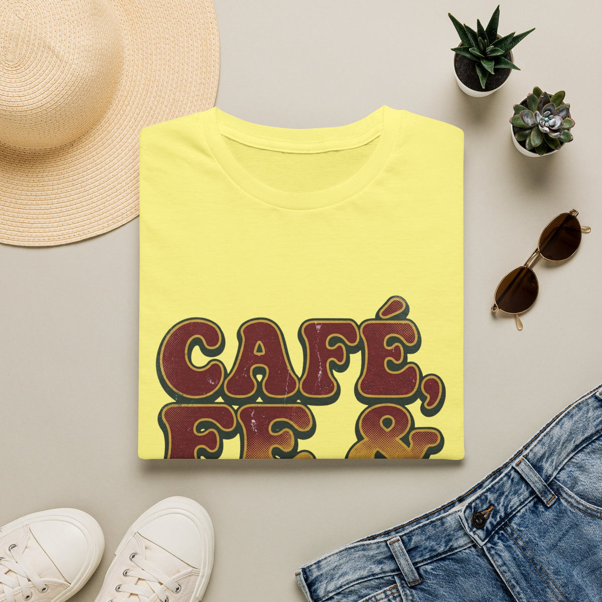 Cafe, Fe y Oracion T-Shirt