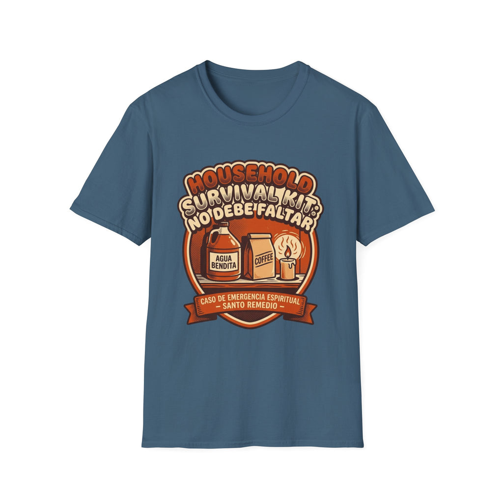 Agua Bendita y Coffee Survival Kit T-Shirt