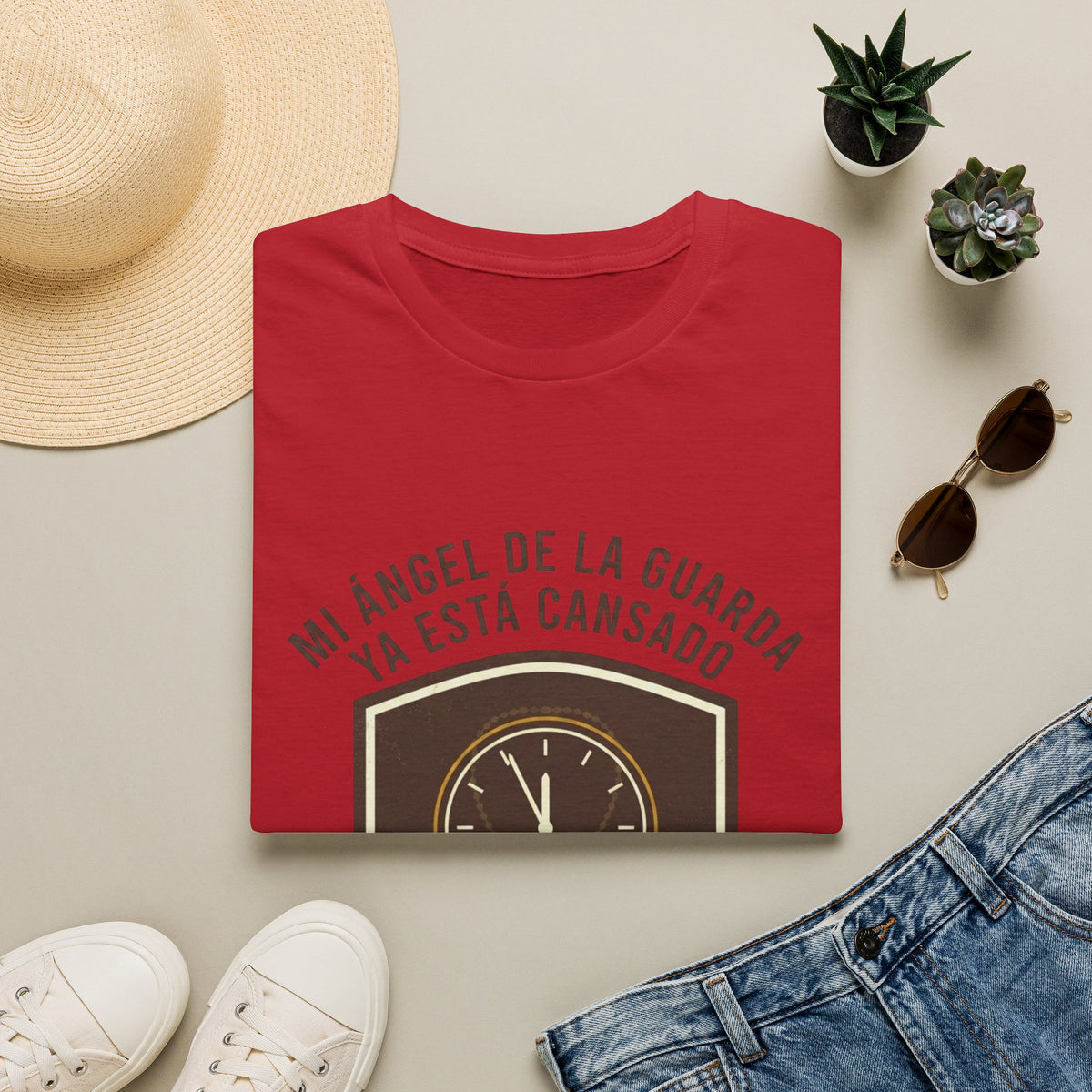 Mi Angel de la Guarda ya esta Cansado T-Shirt