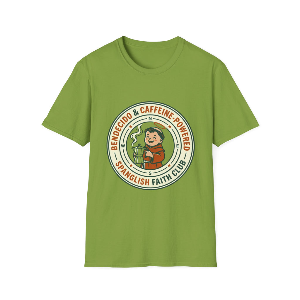 Bendecido & Caffeine Powered T-Shirt