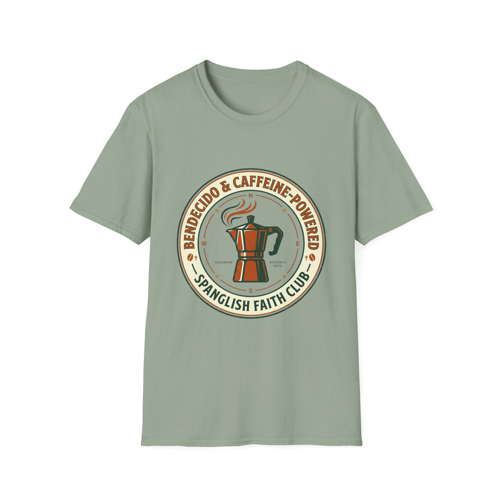 Bendecido & Caffeine Powered T-Shirt