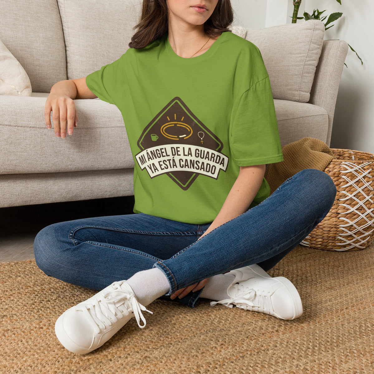 Mi Angel de la Guarda ya esta Cansado T-Shirt