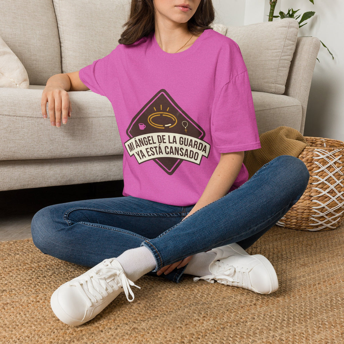 Mi Angel de la Guarda ya esta Cansado T-Shirt