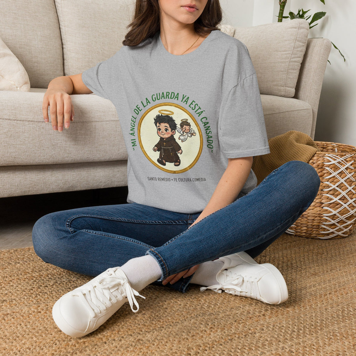 Mi Angel de la Guarda ya esta Cansado T-Shirt