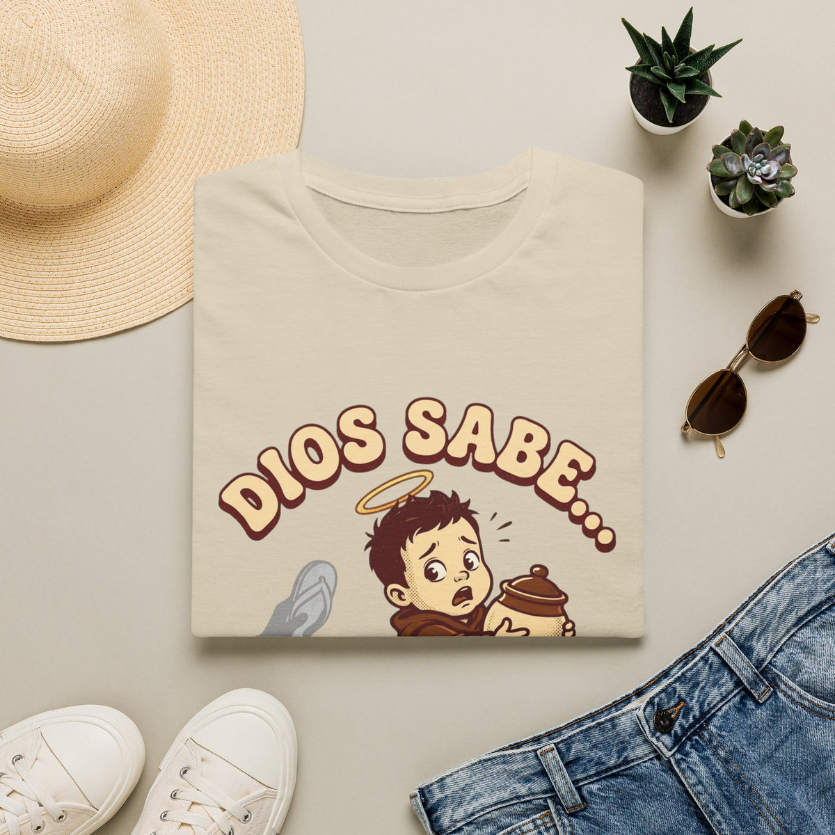 dios Sabe y mi Mama Tambien T-Shirt
