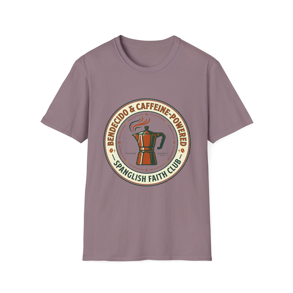 Bendecido & Caffeine Powered T-Shirt