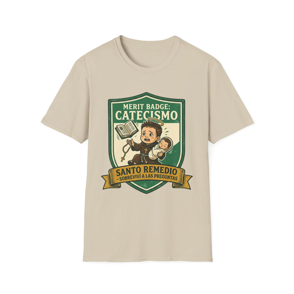 Catecismo Badge T-Shirt