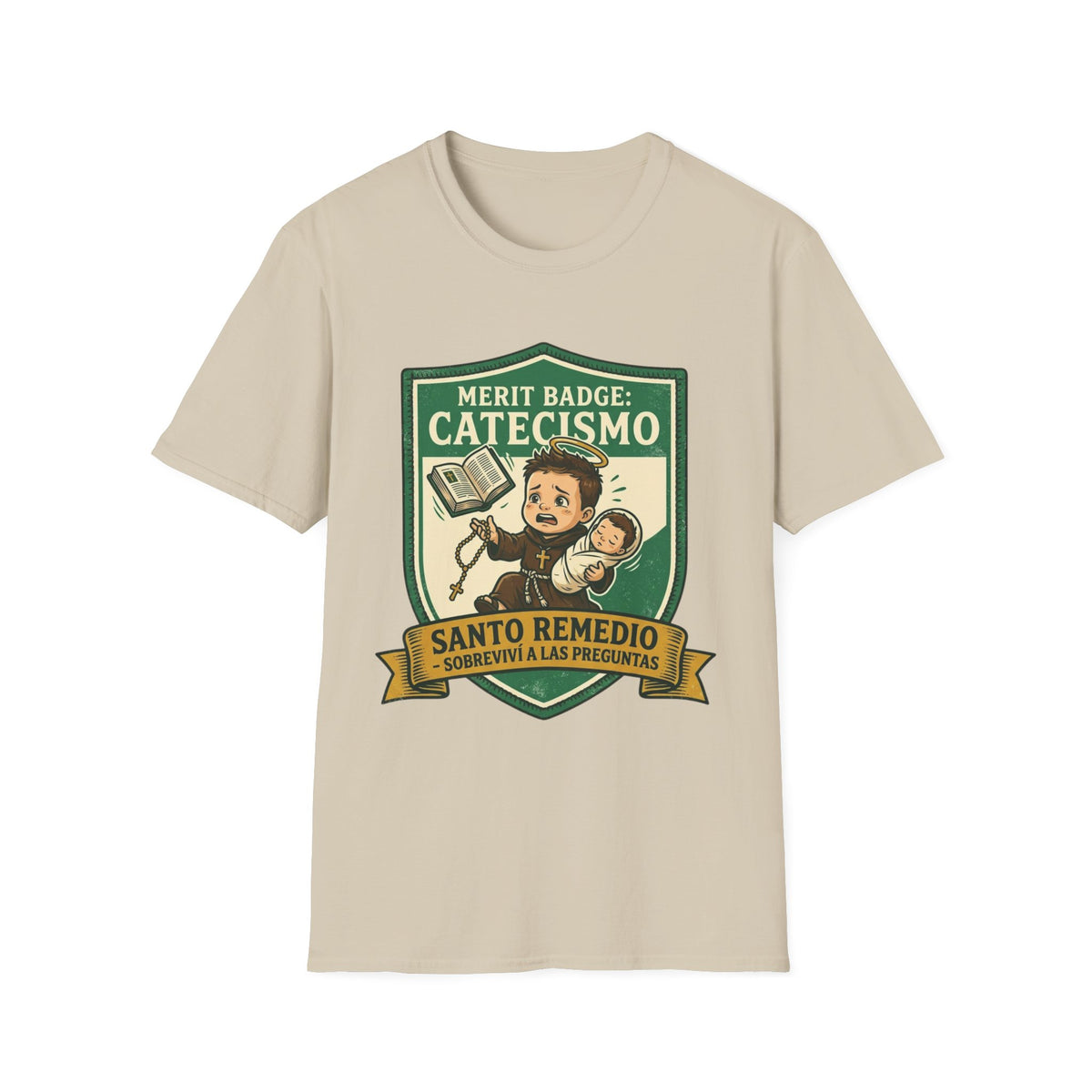 Catecismo Badge T-Shirt
