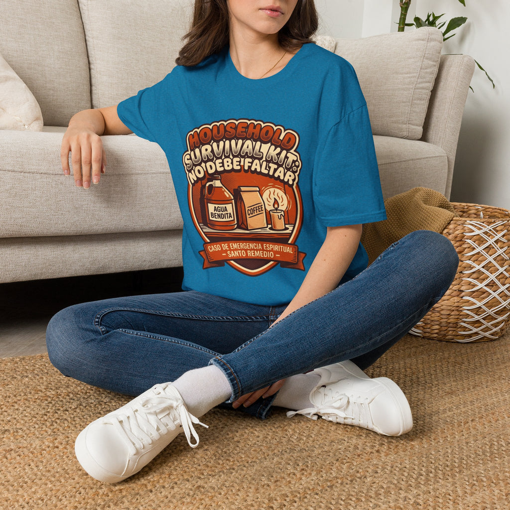 Agua Bendita y Coffee Survival Kit T-Shirt