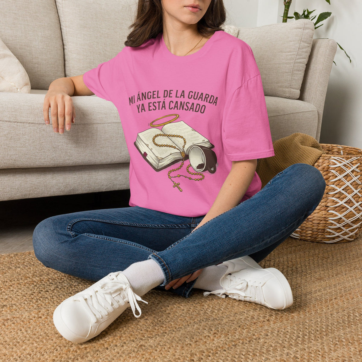 Mi Angel de la Guarda ya esta Cansado T-Shirt