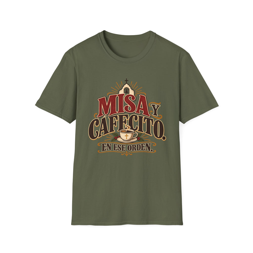 Misa y Cafecito T-Shirt