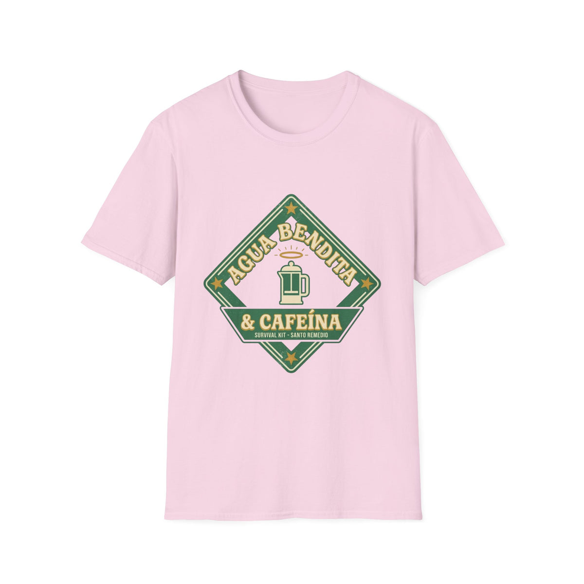 Agua Bendita y Cafeina T-Shirt