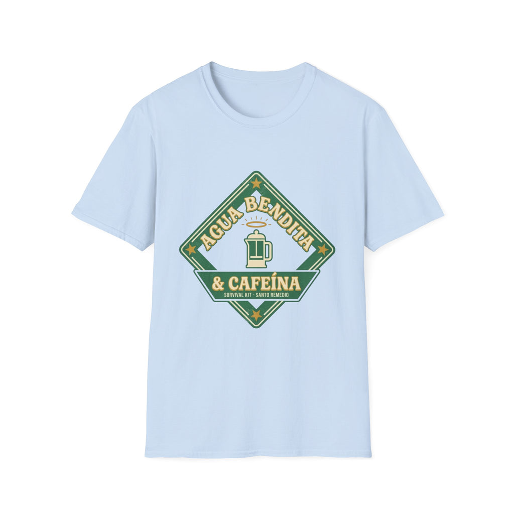 Agua Bendita y Cafeina T-Shirt